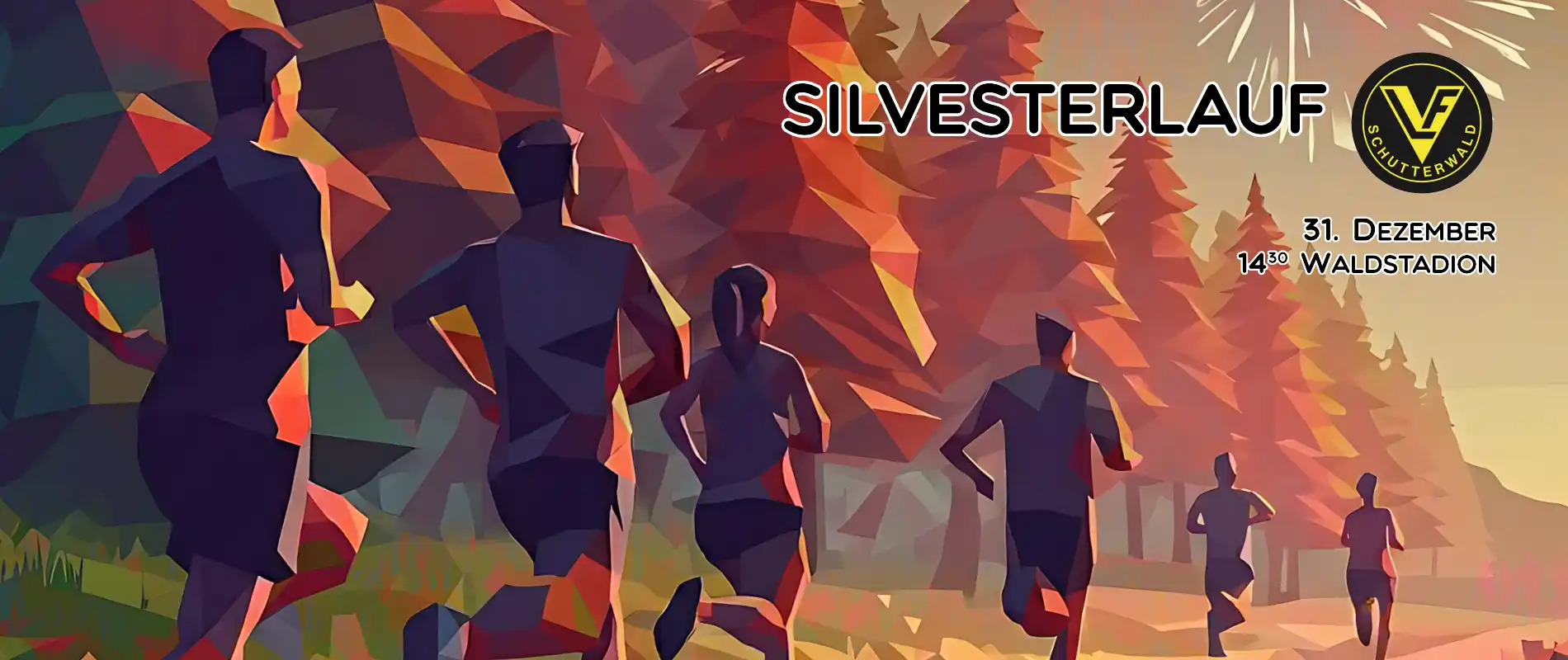 Banner für den Silvesterlauf
